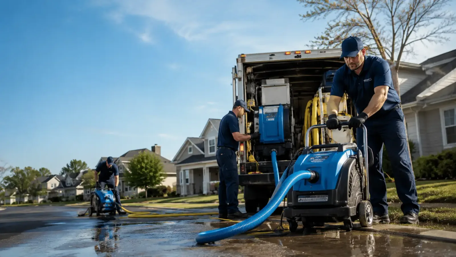 Flood Damage Cleanup in Lattimer Mines, PA